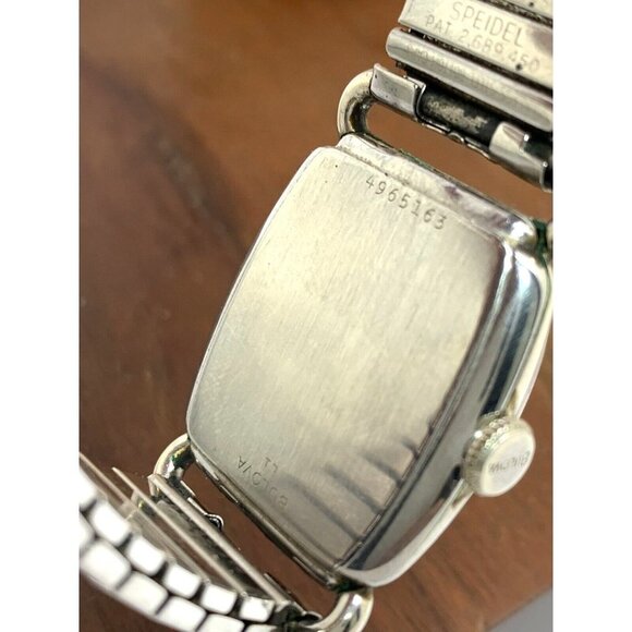 Bulova Men's Watch Vintage 1951 Swiss Hand Wind Silver Dial Gold Expansion Band - Picture 8 of 13